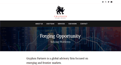 Desktop Screenshot of gryphon-partners.com