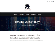 Tablet Screenshot of gryphon-partners.com